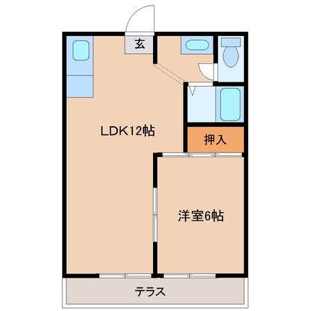 レジデンス滝野８の物件間取画像